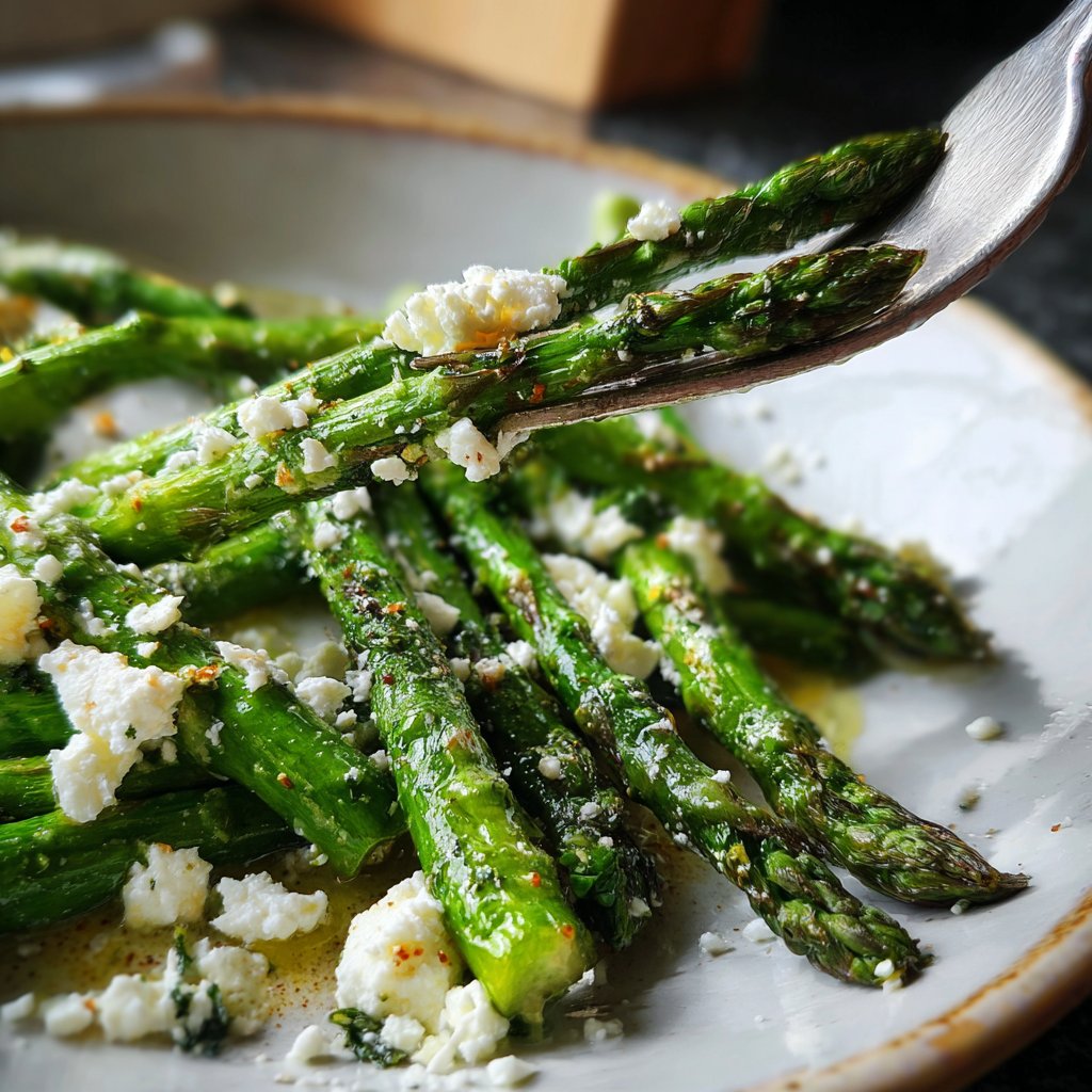 Grüner Spargel Mit Feta