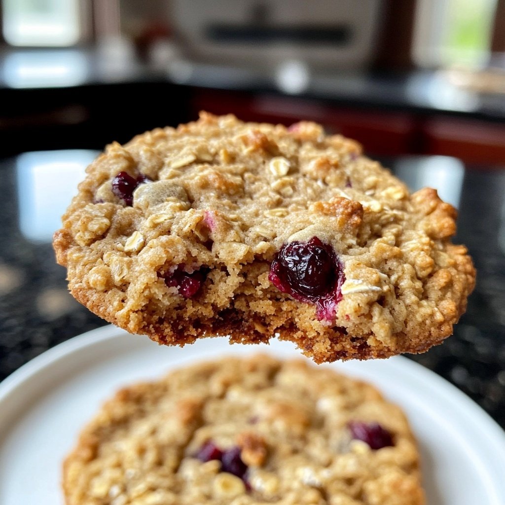 Cranberry-Hafer-Cookies – vegan & ohne Zucker