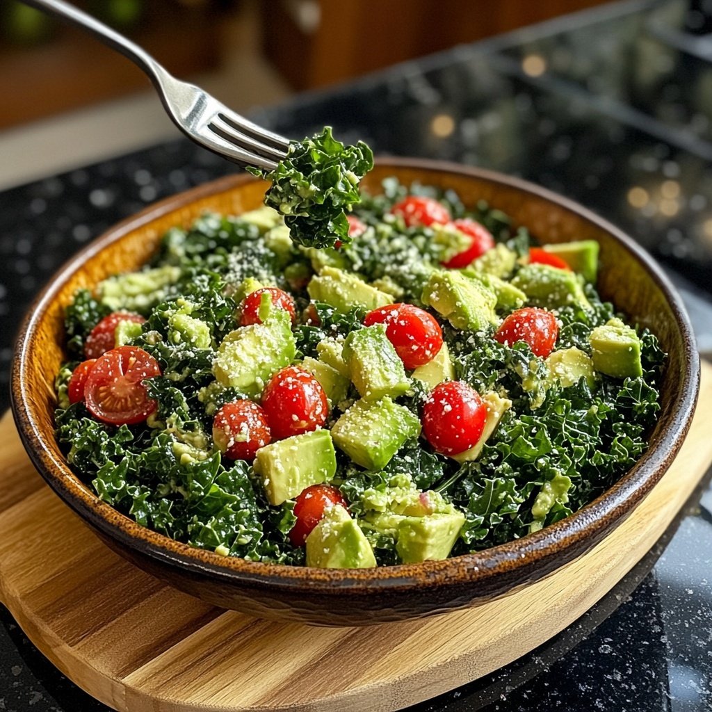 Wholesome Kale Delight – Frischer Salatgenuss