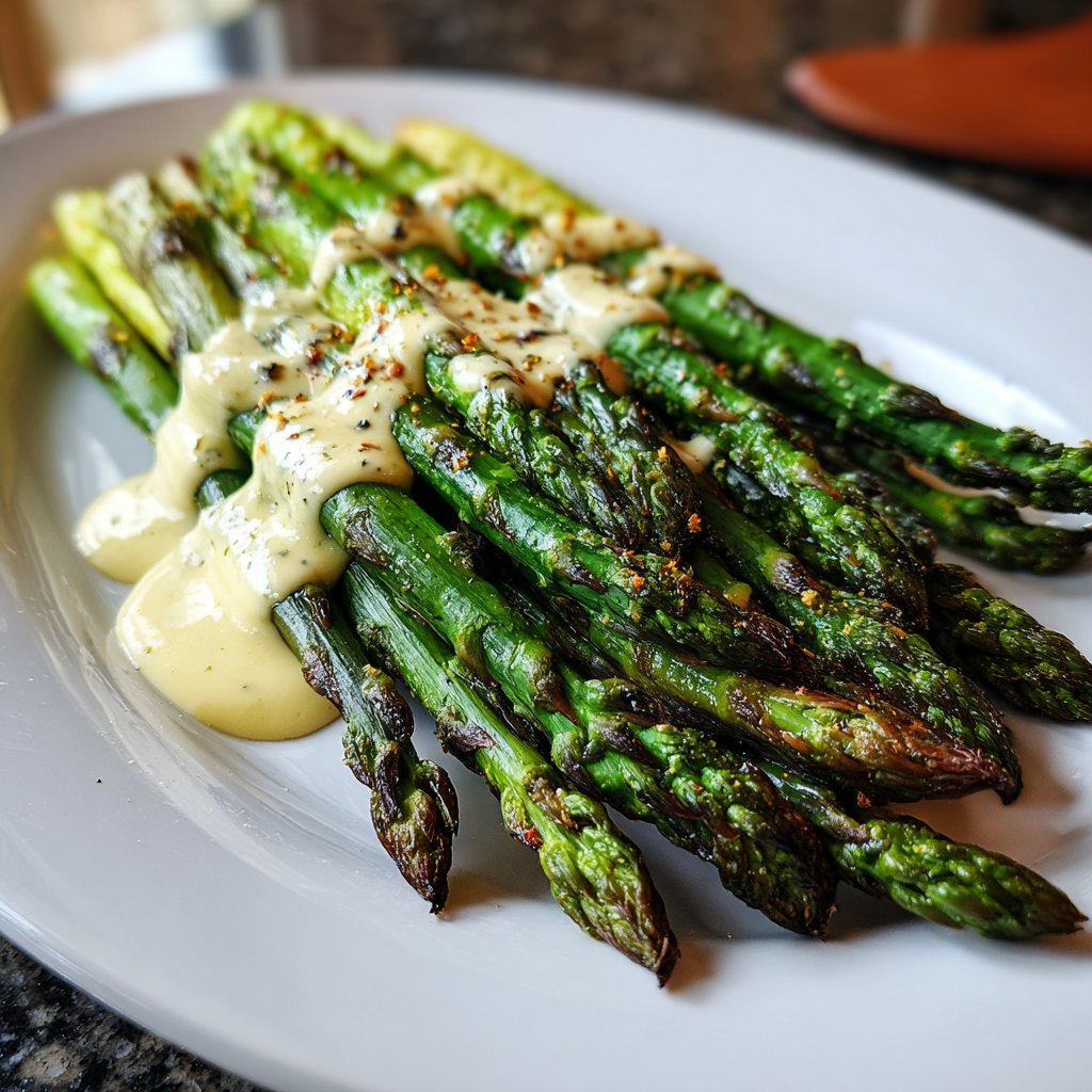 Grüner Spargel Mit Zitronensauce