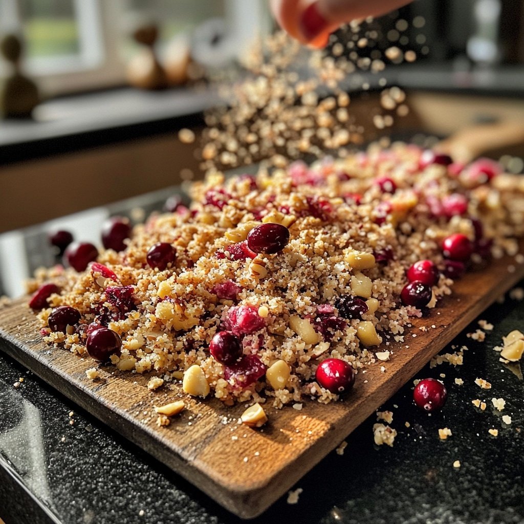 Herbstlicher Getreidesalat mit Cranberries
